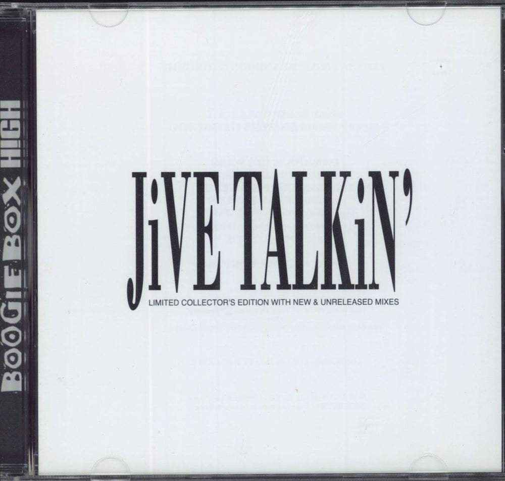 Boogie Box High Jive Talkin' - Limited Collector's Edition UK CD single (CD5 / 5") BOSS20