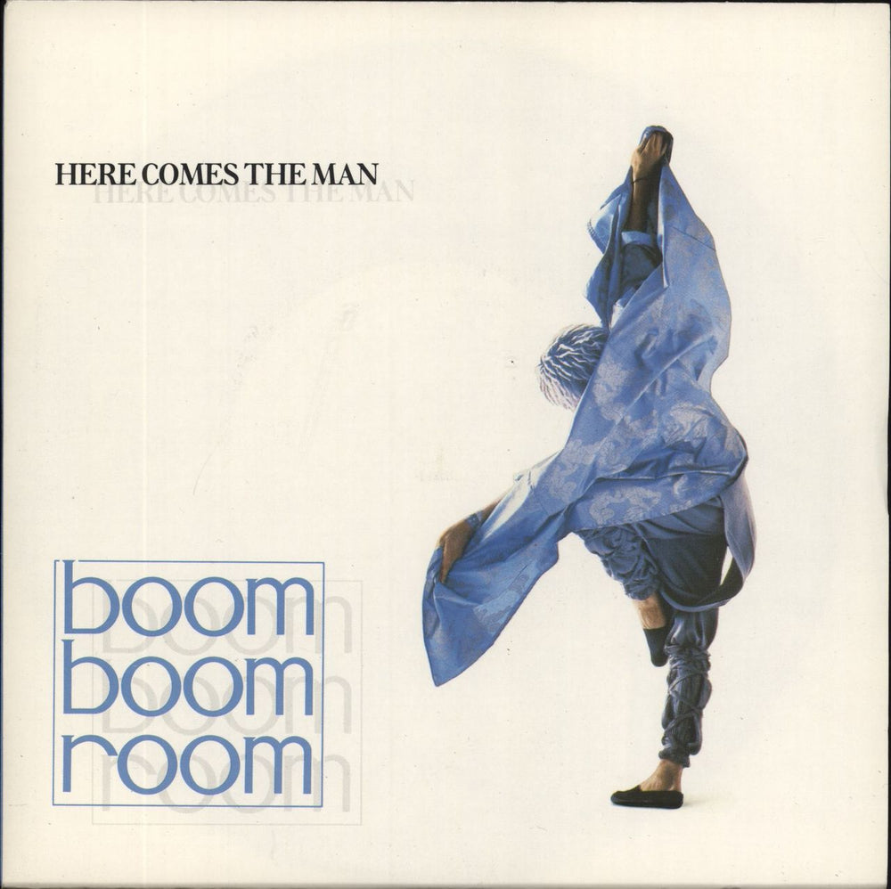 Boom Boom Room Here Comes The Man UK 7" vinyl single (7 inch record / 45) FUN101