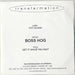 Boss Hog Get It While You Wait UK Promo CD-R acetate CD ACETATE