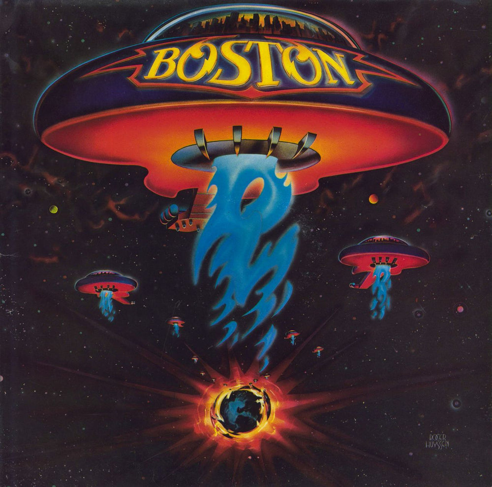 Boston Boston UK vinyl LP album (LP record) EPC81611