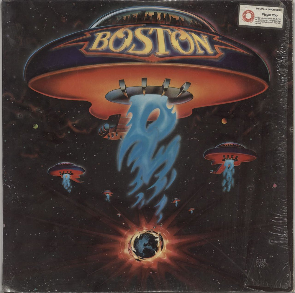 Boston Boston US vinyl LP album (LP record) PE34188