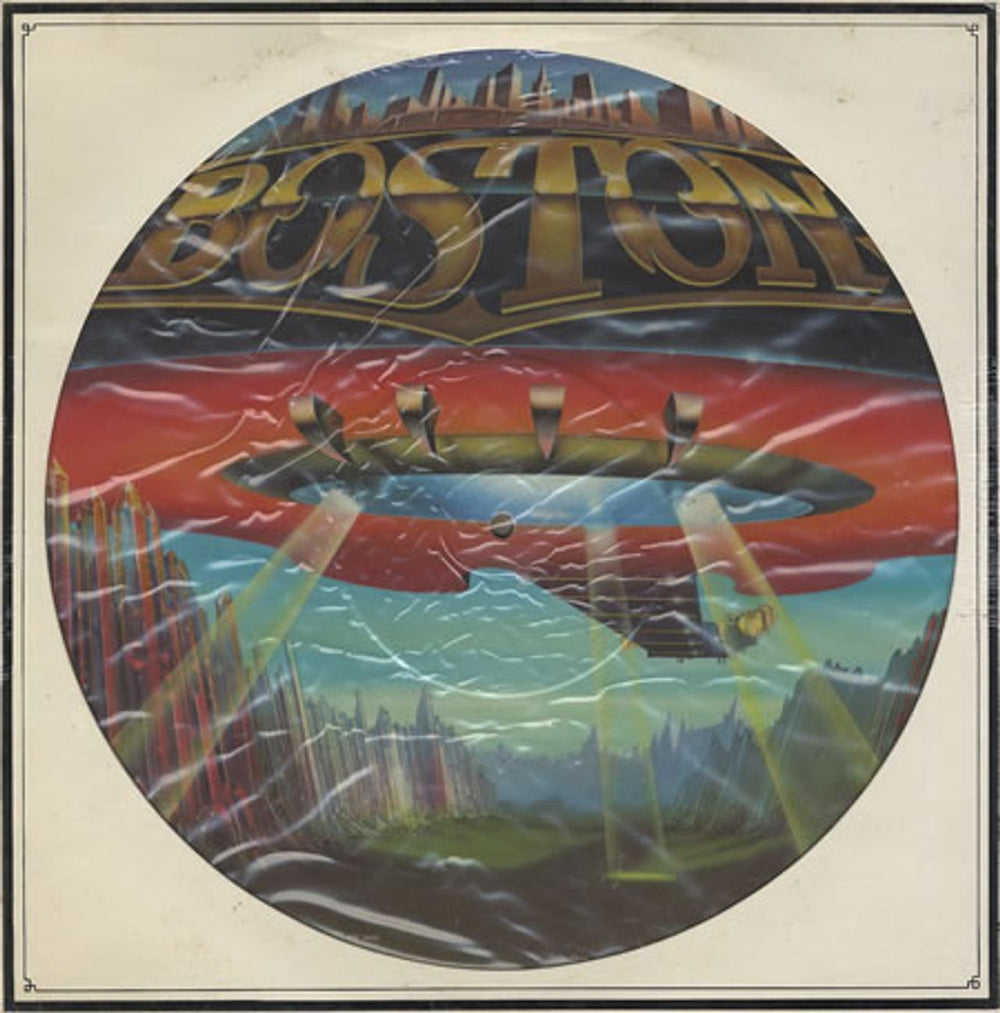 Boston Don't Look Back + Sleeve US picture disc LP (vinyl picture disc album) PAL-35050