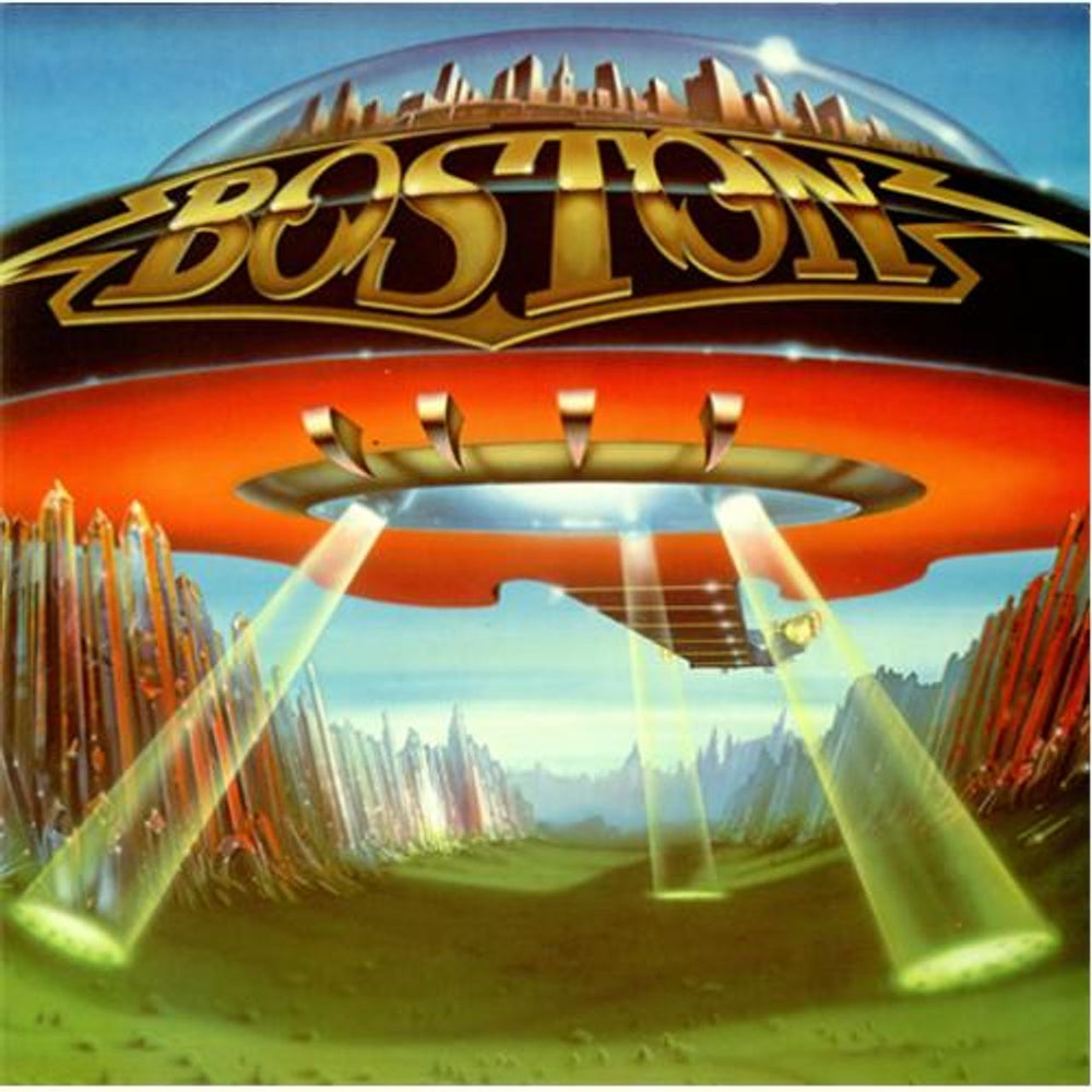 Boston Don't Look Back US vinyl LP album (LP record) FE35050