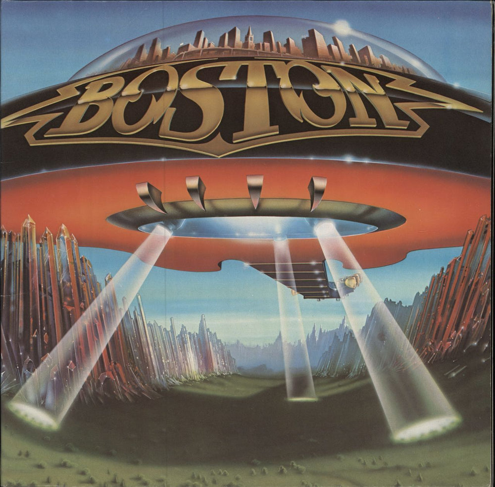 Boston Don't Look Back US vinyl LP album (LP record) PE35050