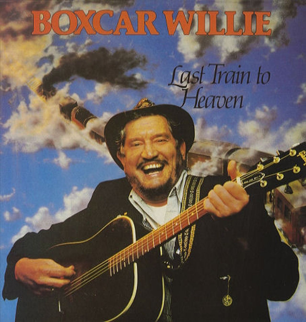 Boxcar Willie Last Train To Heaven UK vinyl LP album (LP record) SPMP101