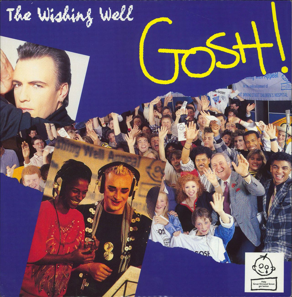 Boy George The Wishing Well - G.O.S.H. Charity UK 12" vinyl single (12 inch record / Maxi-single) 12GOSH001