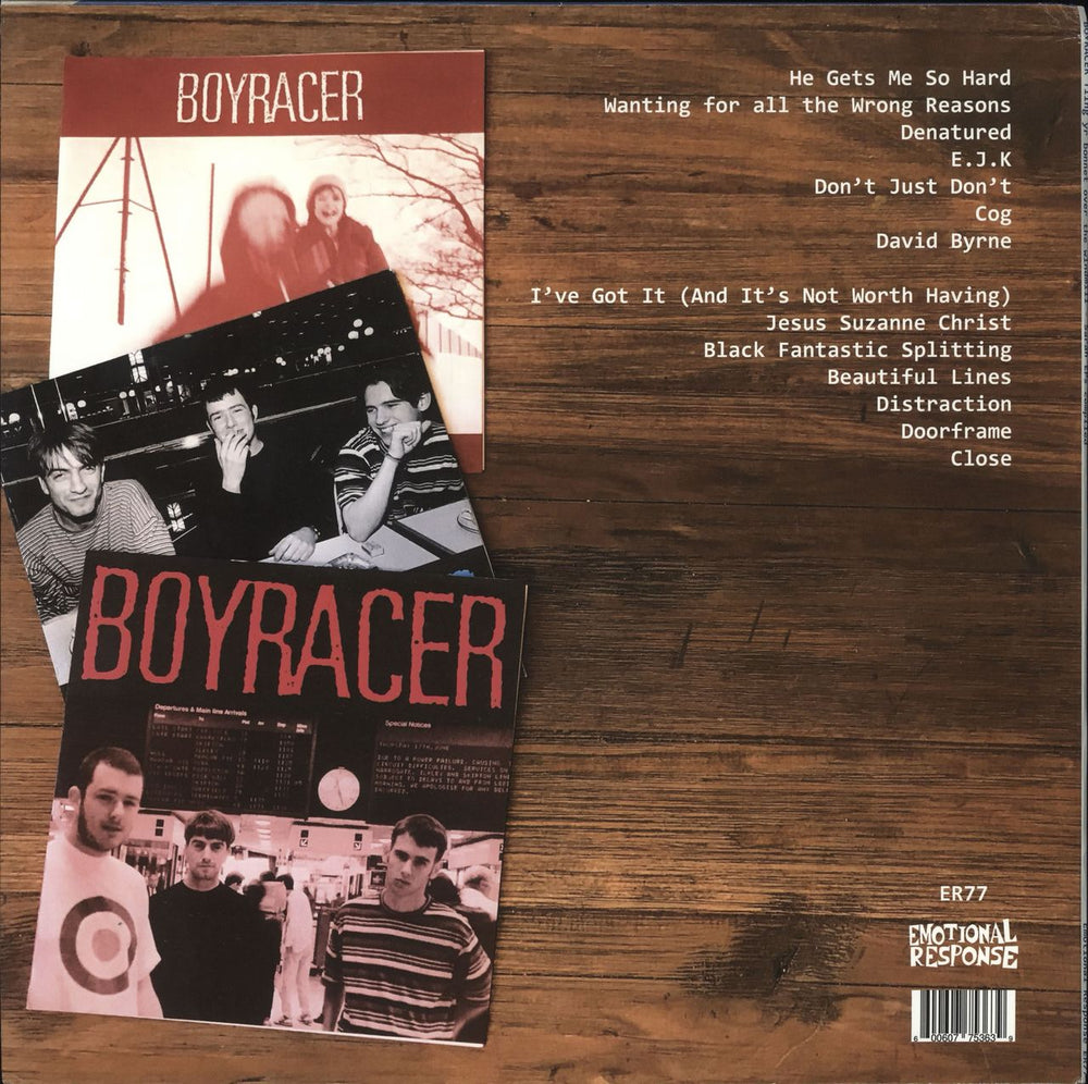 Boyracer Fling Yr Bonnet Over The Windmill - Pink & Red Splatter Vinyl US vinyl LP album (LP record) 600607753639