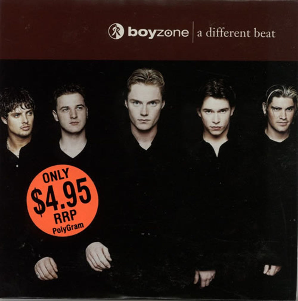 Boyzone A Different Beat Australian CD single (CD5 / 5") 573205-2