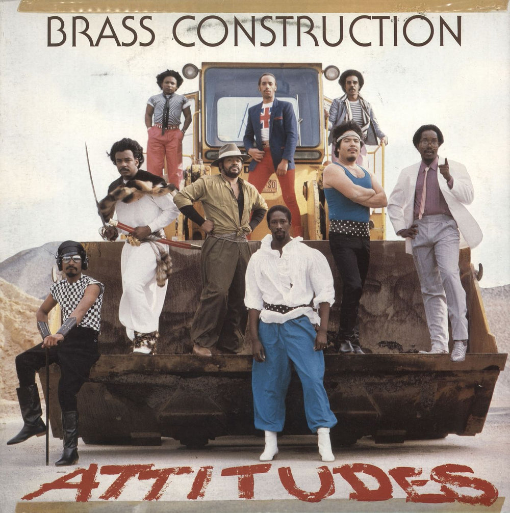 Brass Construction Attitudes - Test Pressing UK vinyl LP album (LP record) LBG30348