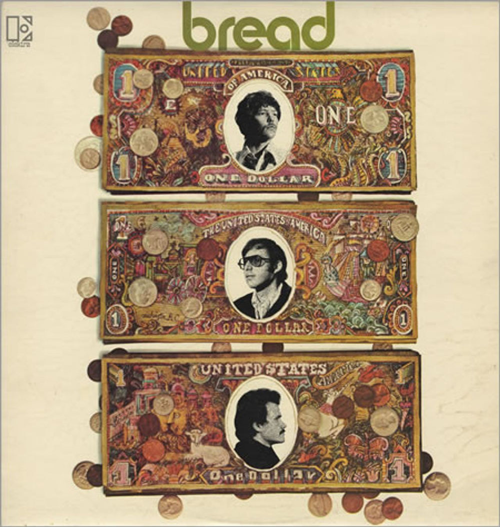 Bread Bread + Insert UK vinyl LP album (LP record) EKS-74044