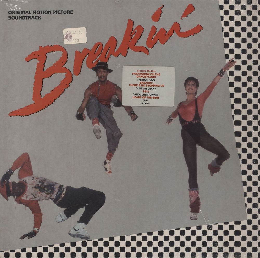 Breakdance (movie) Breakin' - 1st - hype stickered shrink US vinyl LP album (LP record) 422-821919-1Y-1