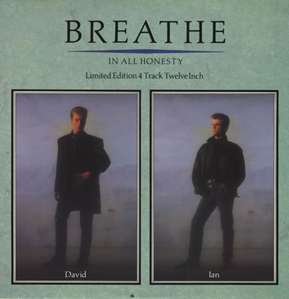 Breathe In All Honesty UK 12" vinyl single (12 inch record / Maxi-single) SIREN18-13