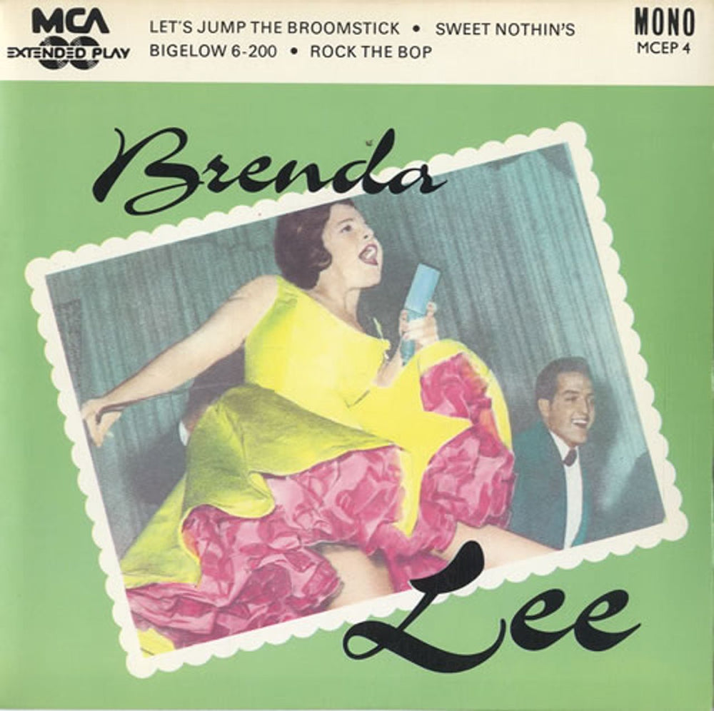 Brenda Lee Let's Jump The Broomstick EP UK 7" vinyl single (7 inch record / 45) MCEP4