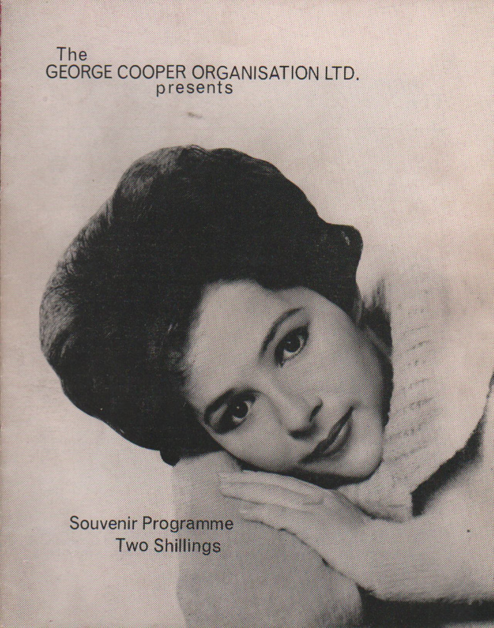 Brenda Lee Souvenir Programme UK tour programme SOUVENIR PROGRAMME