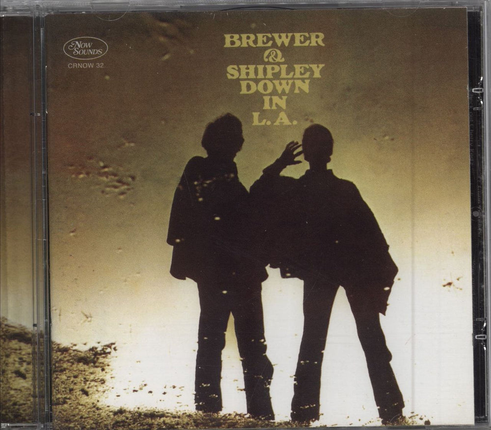 Brewer & Shipley Down In L.A. UK CD album (CDLP) CRNOW32