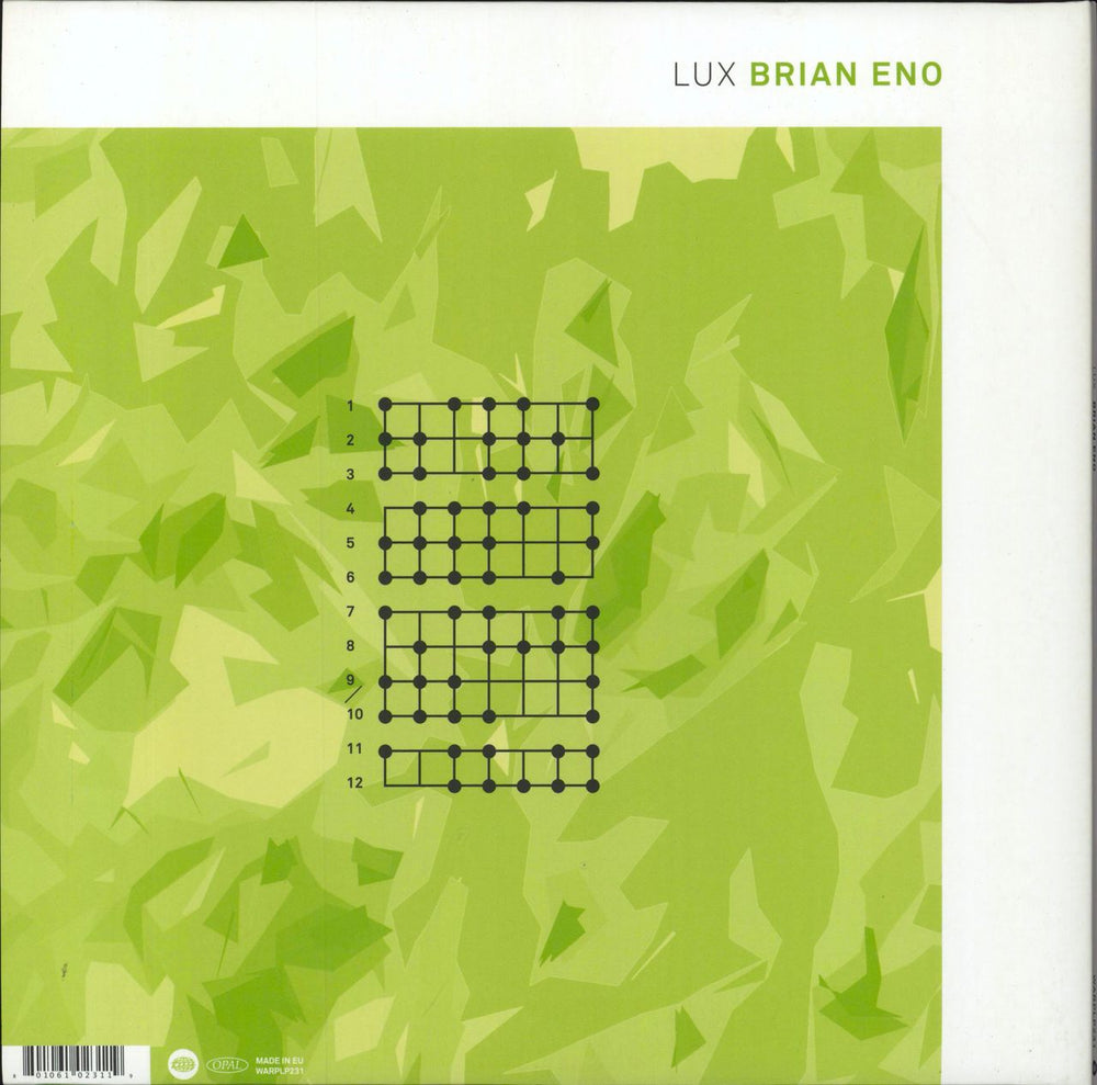 Brian Eno Lux - 180gm DMM Vinyl + Art Prints UK 2-LP vinyl record set (Double LP Album) 801061023119