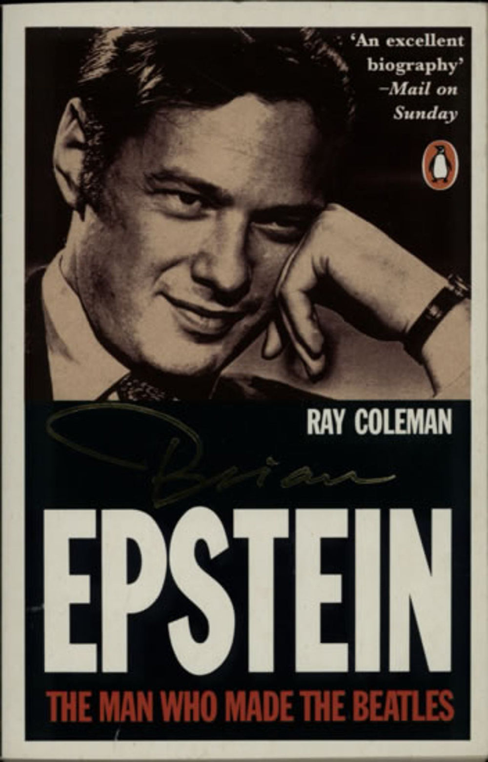 Brian Epstein The Man Who Made The Beatles UK book 0-14-009740-6