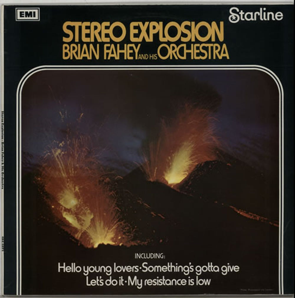 Brian Fahey Stereo Explosion UK vinyl LP album (LP record) SRS5072