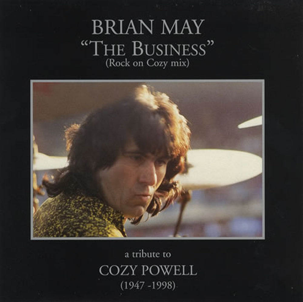 Brian May The Business UK 7" vinyl single (7 inch record / 45) R6498