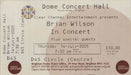 Brian Wilson 2005 Tour + Ticket Stub & Flyer UK tour programme BWITRTO655568