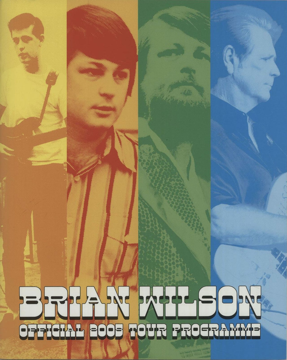 Brian Wilson 2005 Tour + Ticket Stub & Flyer UK tour programme PROGRAMME