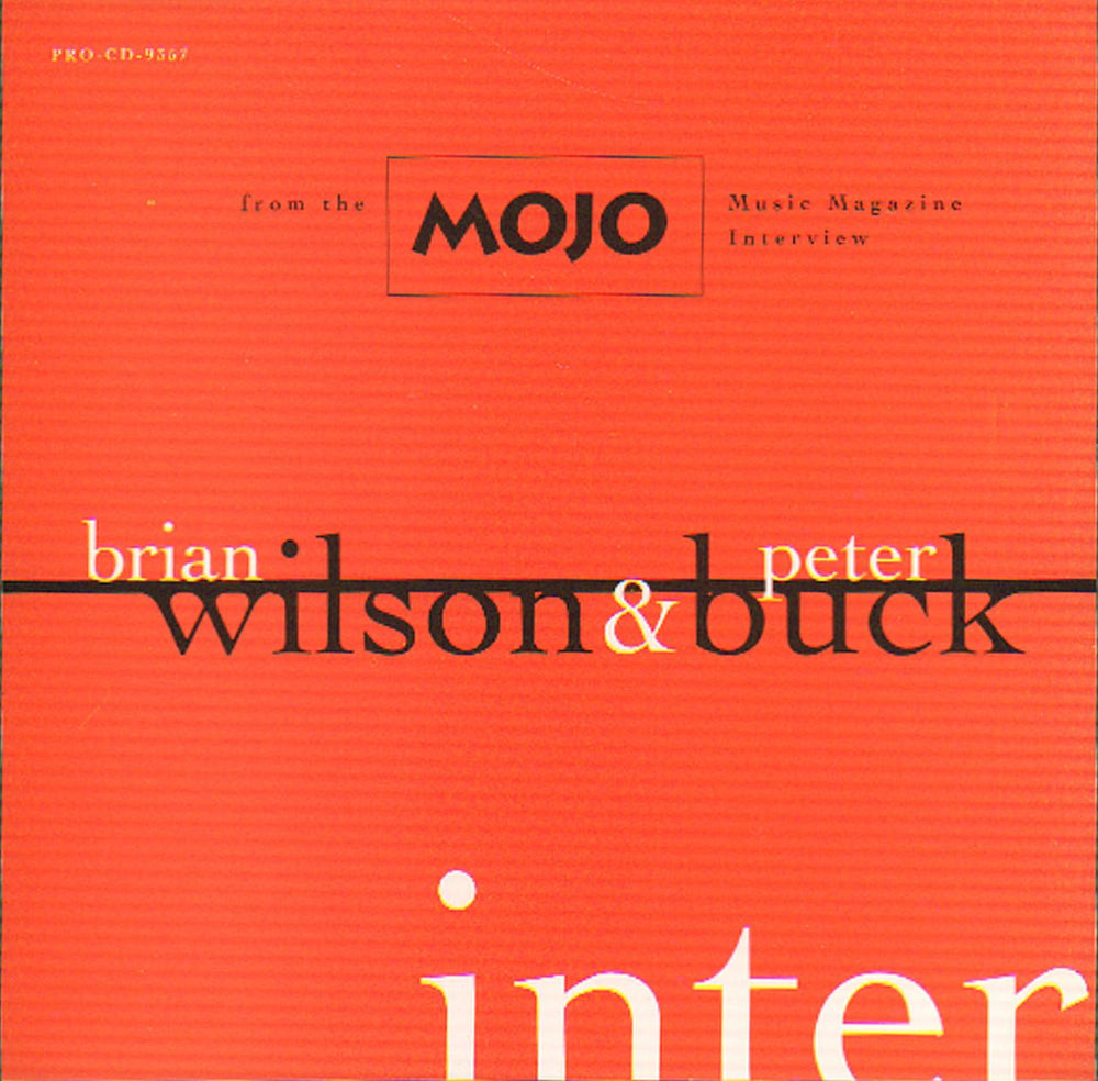 Brian Wilson From The Mojo Music Magazine Interview US Promo CD album (CDLP) PRO-CD-9357