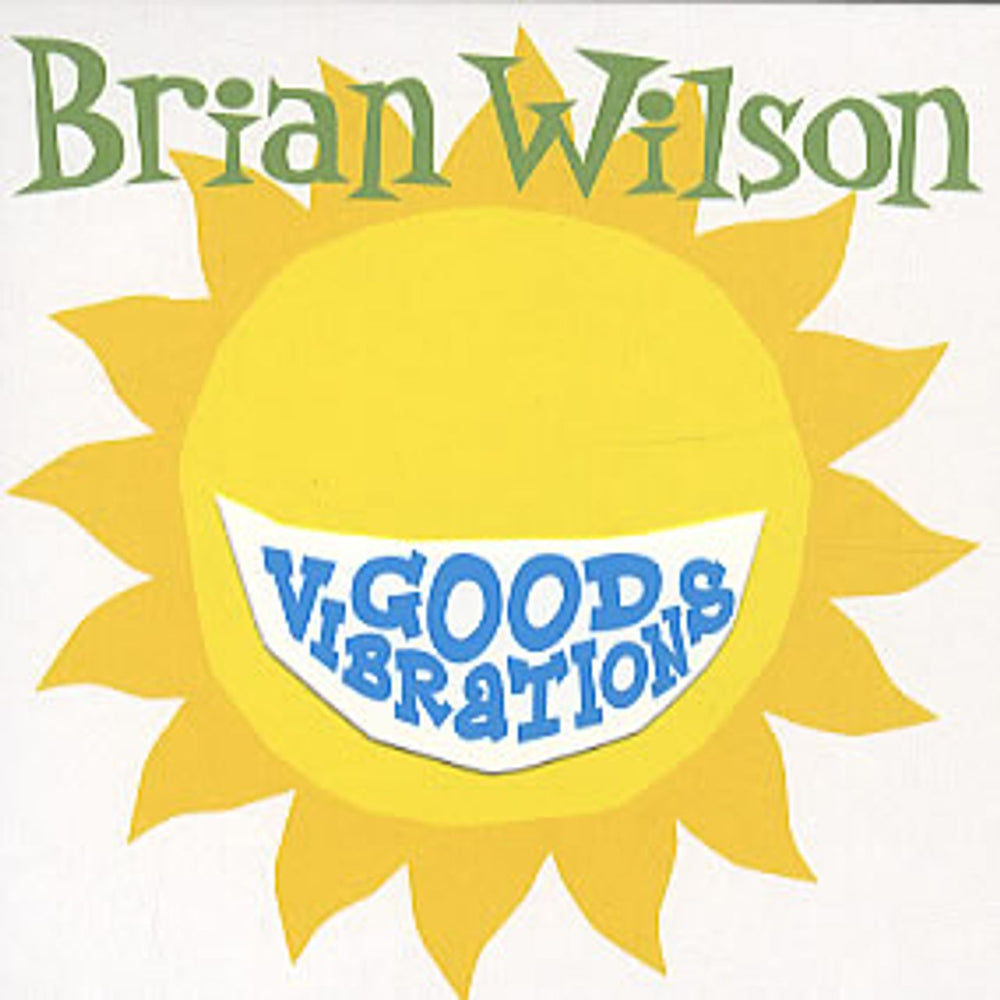 Brian Wilson Good Vibrations UK Promo CD single (CD5 / 5") PR015083