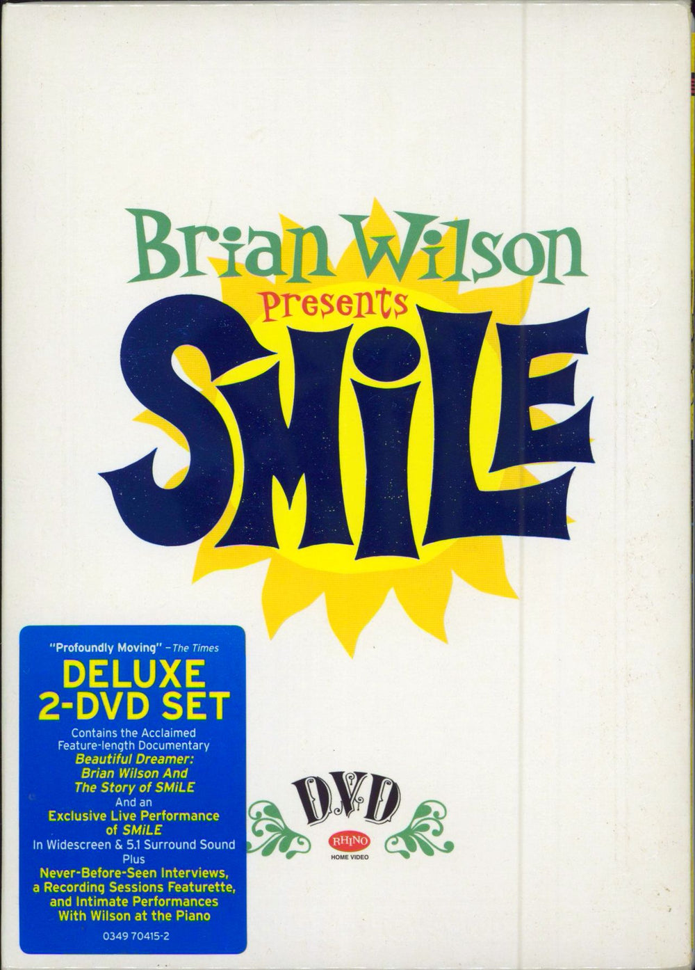 Brian Wilson Smile UK DVD 0349704152