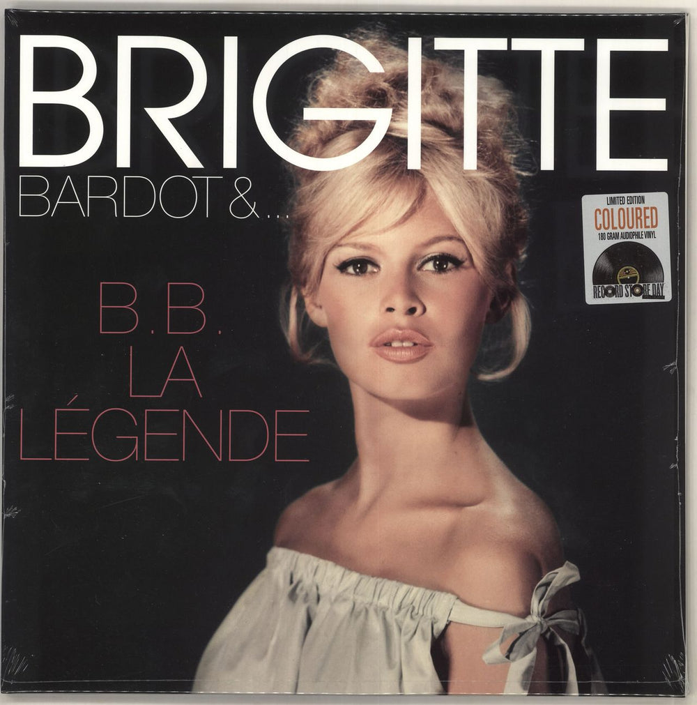 Brigitte Bardot B.B. La Légende - RSD19 - Pink Vinyl - Sealed UK vinyl LP album (LP record) VP90106