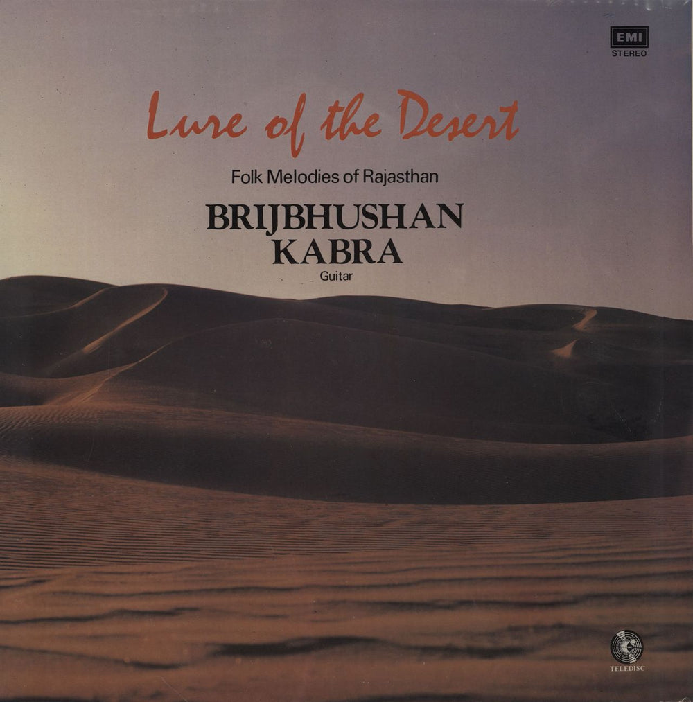 Brij Bhushan Kabra Lure Of The Desert Indian vinyl LP album (LP record) TDECSD2993