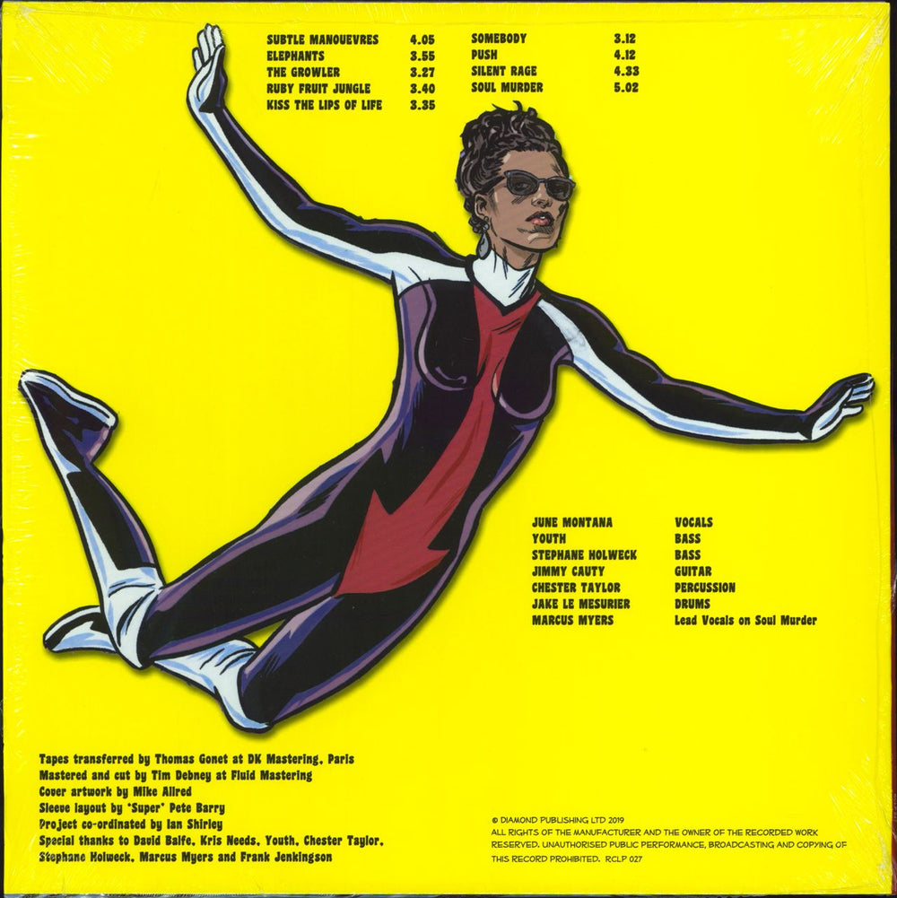 Brilliant Escape From New York UK vinyl LP album (LP record)