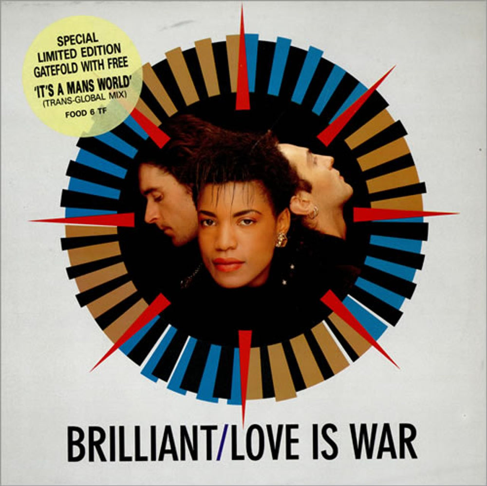 Brilliant Love Is War - Double Pack UK 12" vinyl single (12 inch record / Maxi-single) FOOD6TF