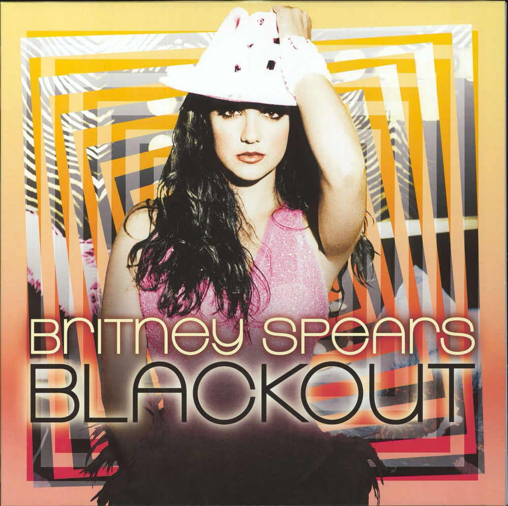 Britney Spears Blackout - Clear Splattered Vinyl US vinyl LP album (LP record) 19075938751