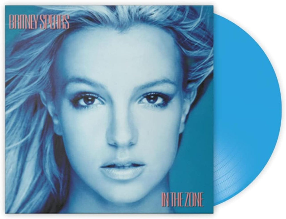 Britney Spears In The Zone - Blue Vinyl - Sealed UK vinyl LP album (LP record) 19658779161