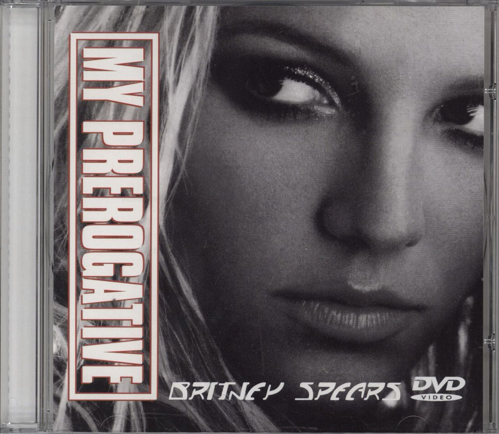 Britney Spears My Prerogative UK DVD Single 82876661529