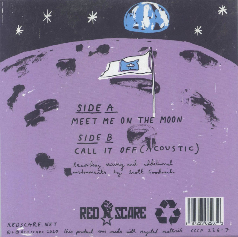 Broadway Calls Meet Me On The Moon US 7" vinyl single (7 inch record / 45) 187223022672