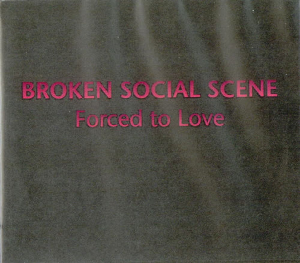 Broken Social Scene Forced To Love US Promo CD single (CD5 / 5") CD-R ACETATE