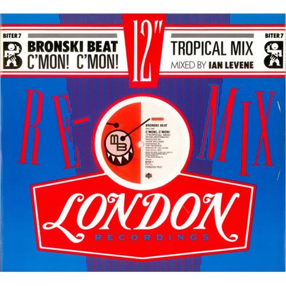 Bronski Beat C'mon C'mon! UK 12" vinyl single (12 inch record / Maxi-single) BITER7