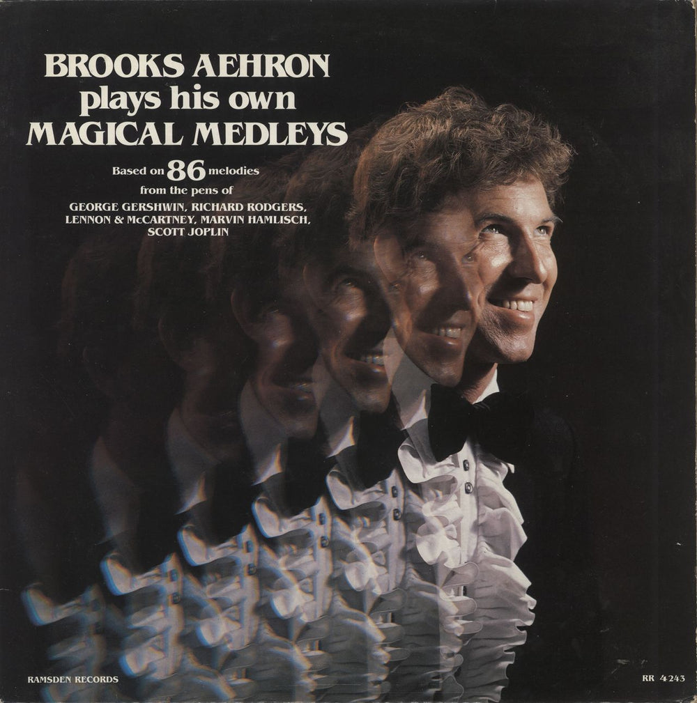 Brooks Aehron Plays His Own Magical Medleys - Autographed UK vinyl LP album (LP record) RR4243