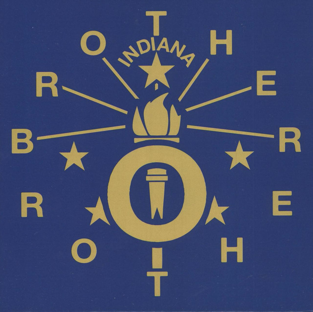 Brother O'Brother Brother O'Brother - Orange Marble US 7" vinyl single (7 inch record / 45) NONE