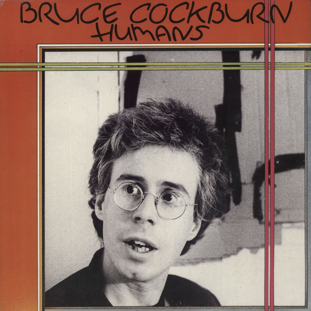 Bruce Cockburn Humans UK vinyl LP album (LP record) REVLP124