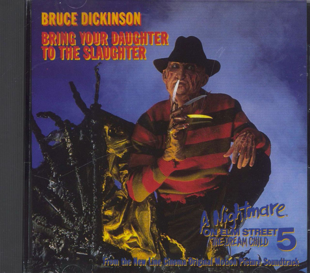 Bruce Dickinson Bring Your Daughter To The Slaughter US Promo CD single (CD5 / 5") 12612JDJ