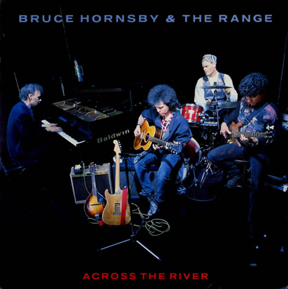 Bruce Hornsby Across The River UK 7" vinyl single (7 inch record / 45) PB49269