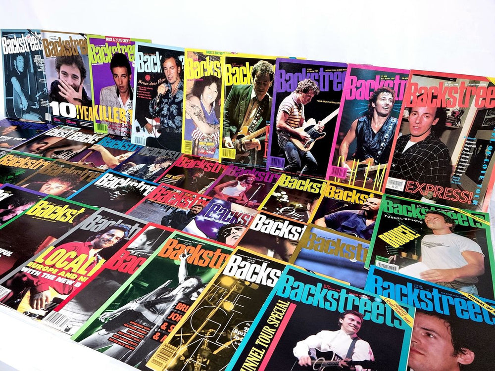 Bruce Springsteen Backstreets US magazine Deleted