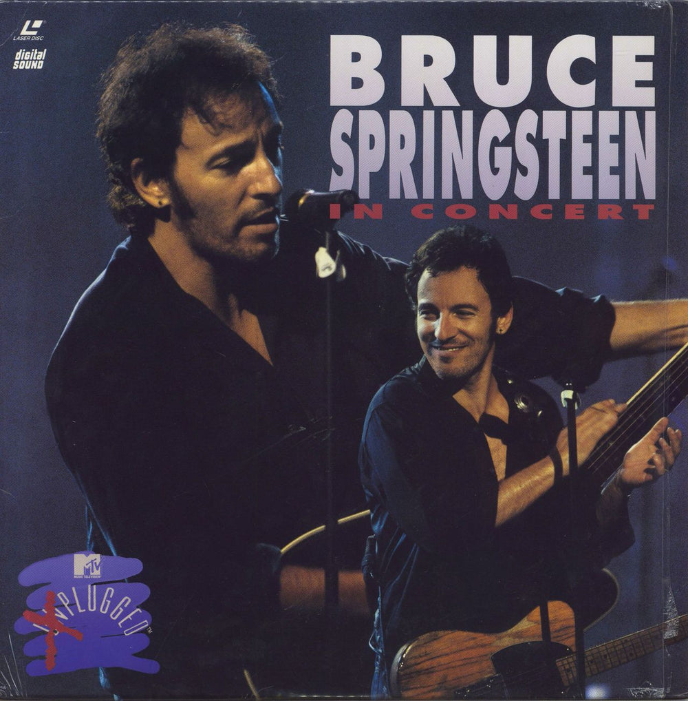 Bruce Springsteen Bruce Springsteen MTV Unplugged: In Concert US laserdisc / lazerdisc MLV-49162