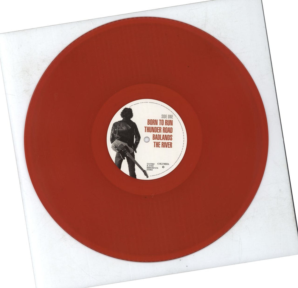 Bruce Springsteen Greatest Hits - RSD18 - Red Vinyl UK 2-LP vinyl record set (Double LP Album) 889854601218