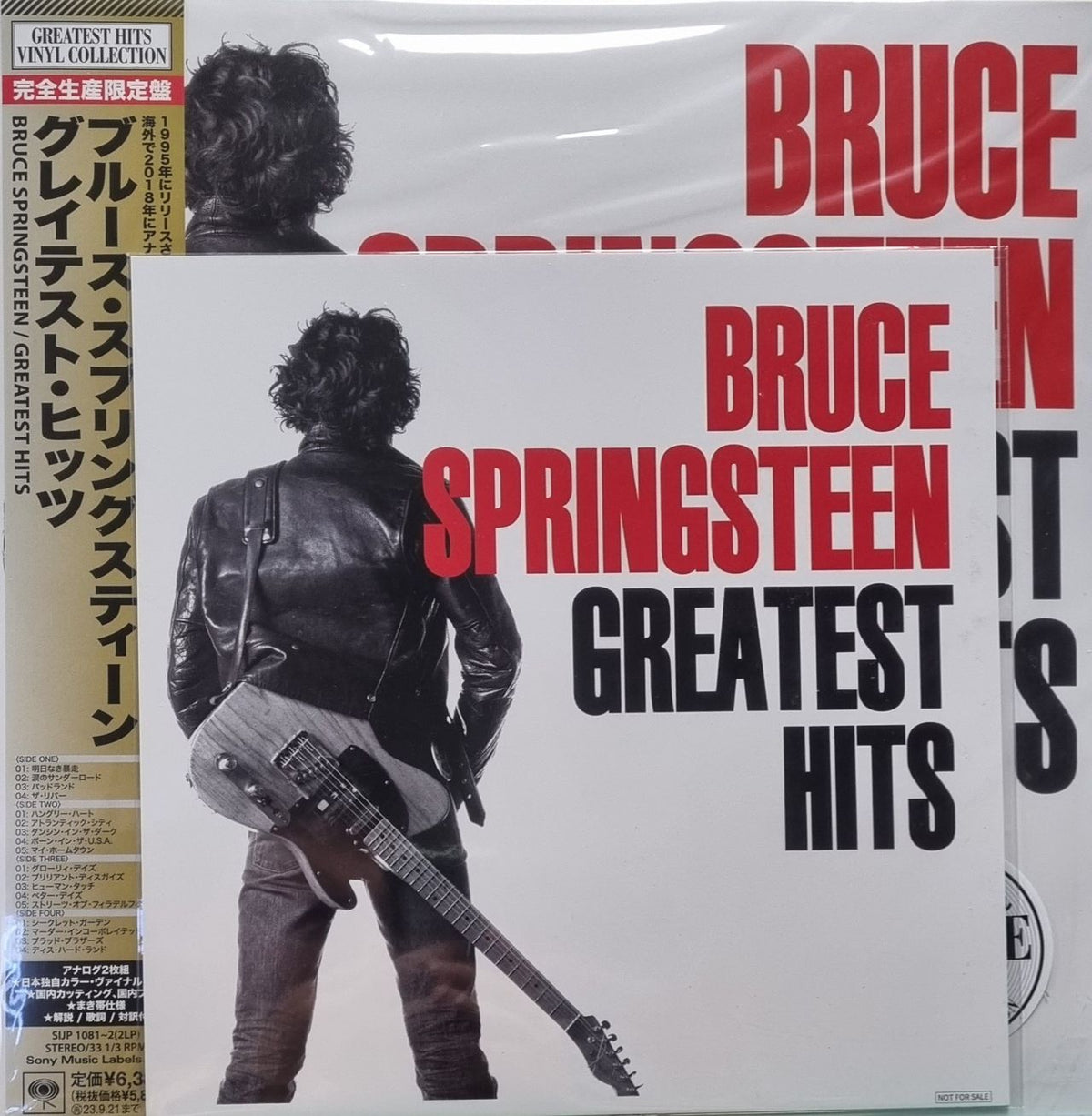 送料無料 BRUCE SPRINGSTEEN(LPレコード２枚組) レコード