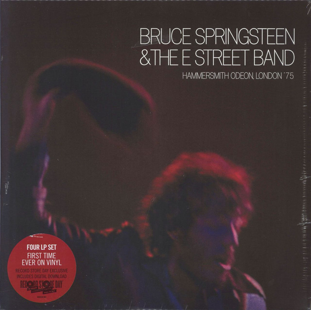 Bruce Springsteen Hammersmith Odeon, London '75 - RSD17 - Numbered + Sealed UK 4-LP vinyl album record set 88985387091