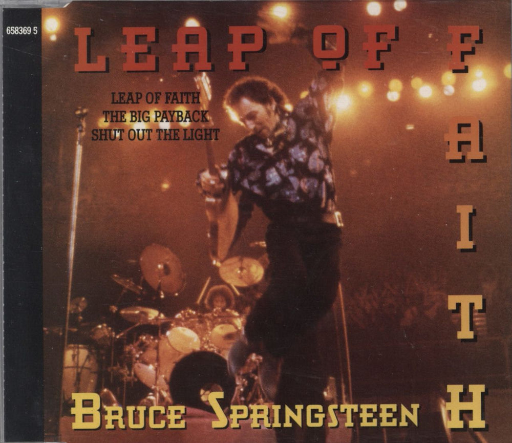 Bruce Springsteen Leap Of Faith - CD2 UK CD single (CD5 / 5") 6583695