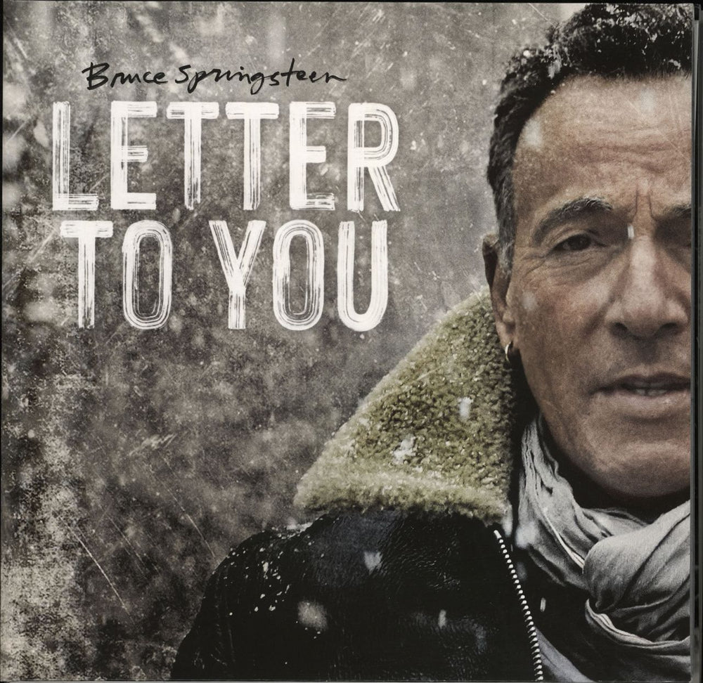 Bruce Springsteen Letter To You - Black Vinyl Etched UK 2-LP vinyl record set (Double LP Album) 19439803801